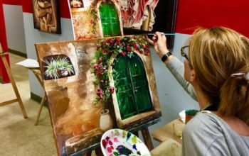 acrylic painting class orange county ca