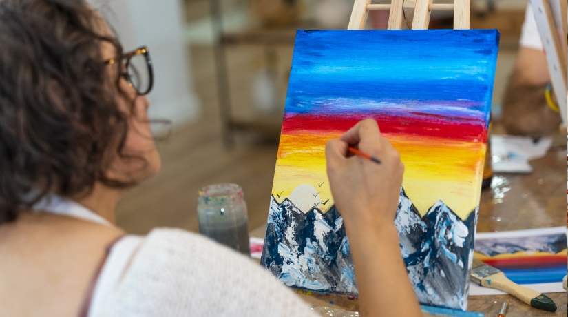 acrylic painting classes orange county ca